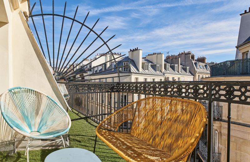 Hôtel R. Kipling by HappyCulture - Chambre avec balcon